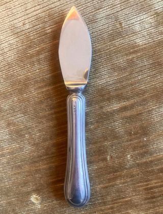 Coltellino formaggio argento 800 anni '60