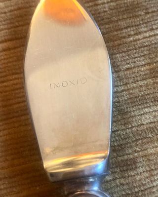 Coltellino formaggio argento 800 anni '60