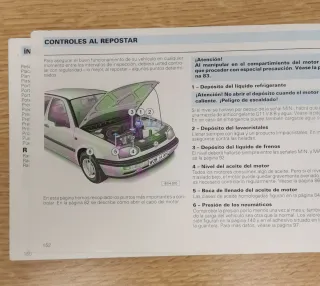 Manual Instrucciones Volkswagen Golf MK3
