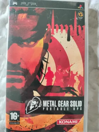 Metal Gear Solid Portable Ops PSP