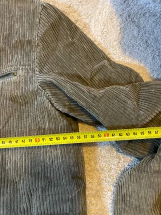 Chaqueta pana H&P XL verde oliva vintage