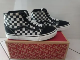 Scarpe Vans Ward Hi a scacchi
