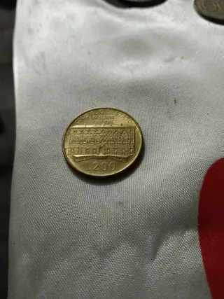 Moneta antica L.200 Consiglio di Stato