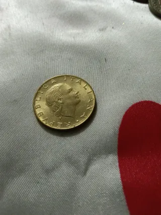 Moneta antica L.200 Consiglio di Stato