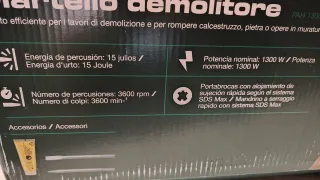 Martillo de Demolición. Martillo Demoledor SDS Max