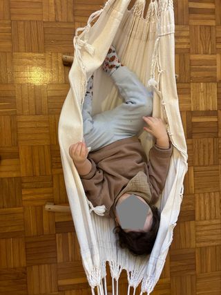 Hamaca columpio para bebé - Montessori