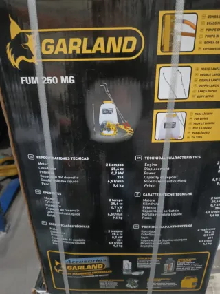 Fumigador Garland FUM 250 MG 2T