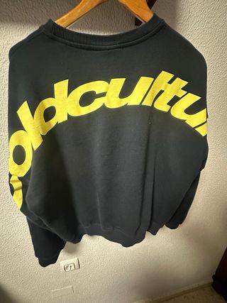 Sudadera Cold Culture Amarilla Negra