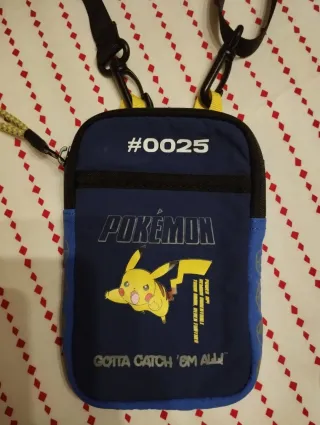 Bolso bandolera Pokémon Pikachu niño