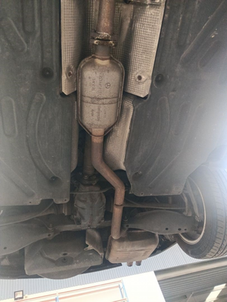 TUBO ESCAPE TRASERO MERCEDES-BENZ CLASE C (BM 203