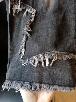 Pantalón vaquero mujer pierna ancha T/34