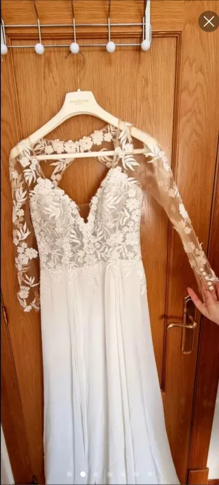 !! NEGOCIABLE !! Vestido de Novia Pronovias Blanco