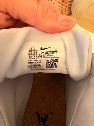 Nike Blazer Mid Premium Ice Sole Talla 45.5