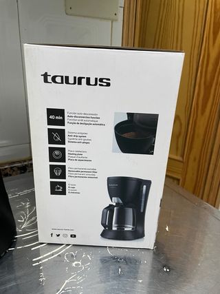 Cafetera Taurus Verona 6 Negra