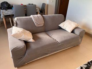 Sofá 2 plazas KIVIK IKEA Gris