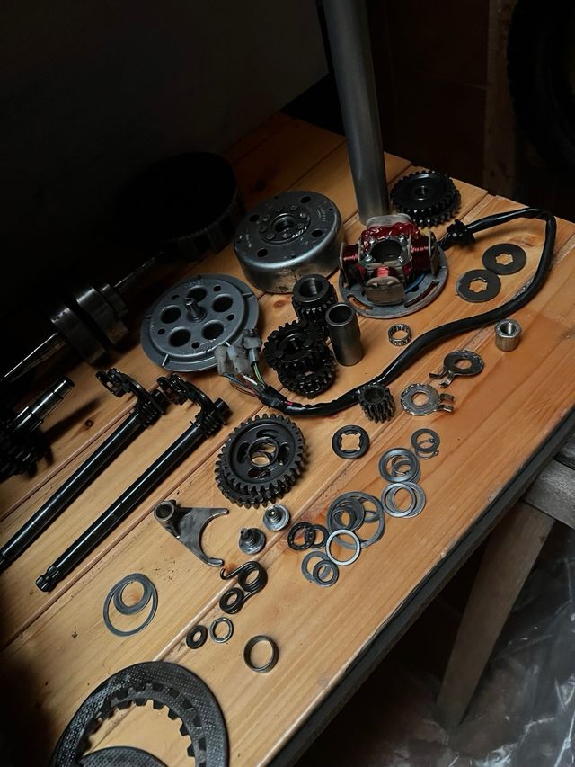 Lote piezas motor Derbi Senda Euro 2