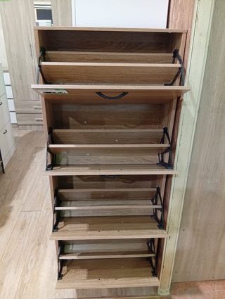 Zapatero de madera 4 cajones