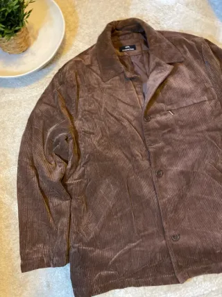 Chaqueta Marrón Corduroy Vintage Y2K pana