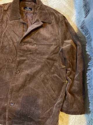Chaqueta Marrón Corduroy Vintage Y2K pana
