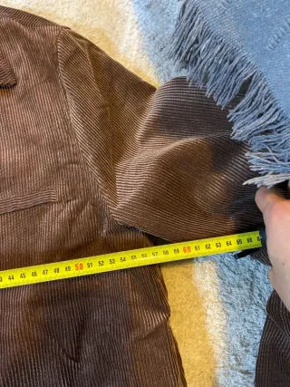Chaqueta Marrón Corduroy Vintage Y2K pana