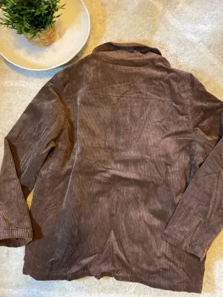 Chaqueta Marrón Corduroy Vintage Y2K pana