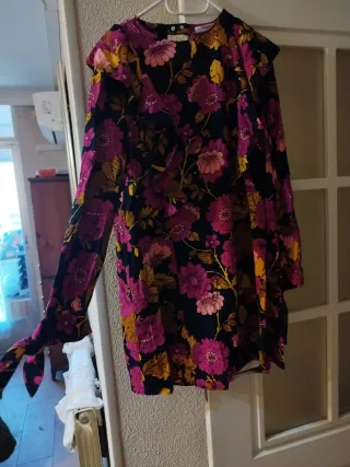Vestido estampado floral