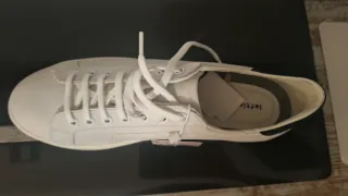 Zapatillas Deportivas Mujer Blancas y Azules