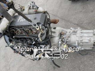 Motor 8140.43 b iveco daily 2.8 jtd 02.