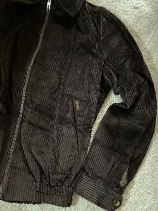 Chaqueta Harrington Pana Marrón Y2K Vintage