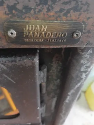 Estufa Juan Panadero con horno para reparar