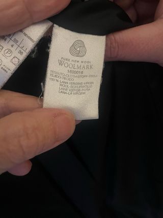 Cappotto Max Mara nero vintage