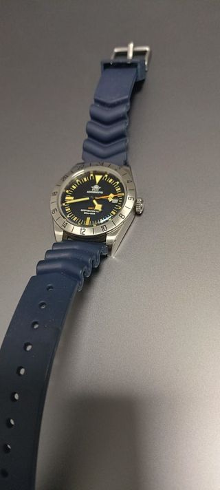 Reloj Addiesdive GMT AD2035 Azul/Plata