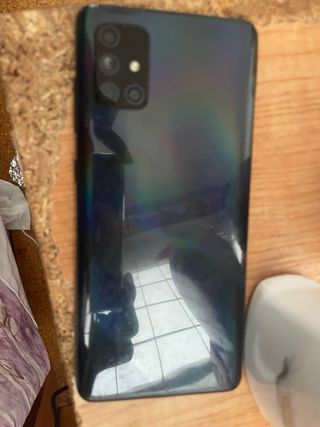 Samsung Galaxy A71 128GB Negro con funda de regalo