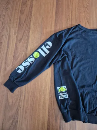 Sudadera Ellesse x Smiley Negra Talla M