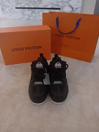 Scarpe LV Skate Nere Nuove Taglia 42