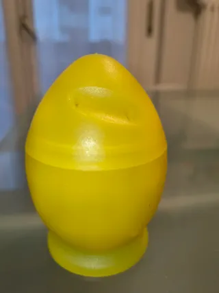 Porta uova microonde giallo