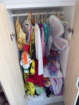 Litera 90cm con estantería y armario