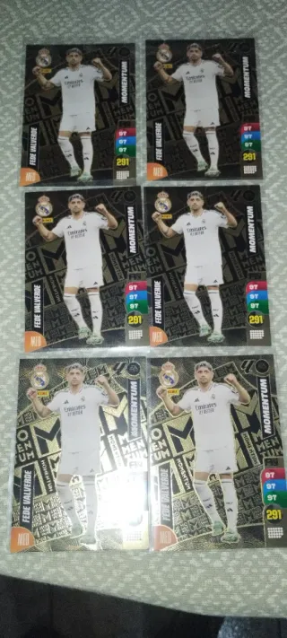 Fede Valverde Momentum 24/25, 6 unidades.