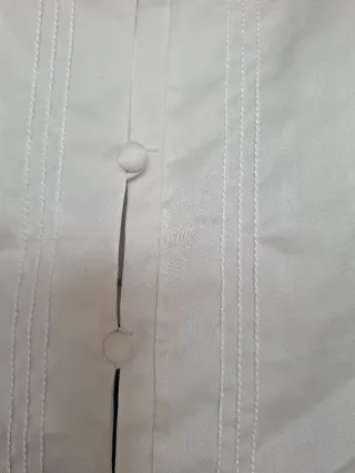 Blusa Talla 48 Blanca