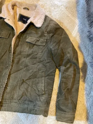 Chaqueta Pana Caqui L Retro Vintage Y2K