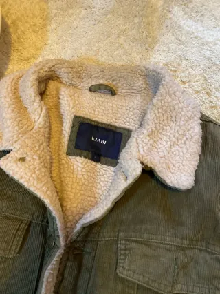 Chaqueta Pana Caqui L Retro Vintage Y2K