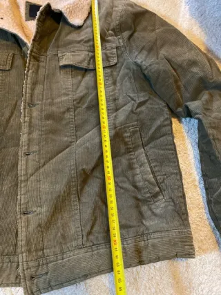 Chaqueta Pana Caqui L Retro Vintage Y2K