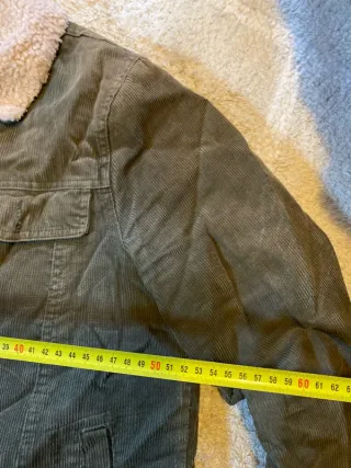 Chaqueta Pana Caqui L Retro Vintage Y2K