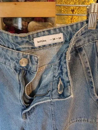 Pantalón Cargo Mujer Tiro Alto Lefties 34