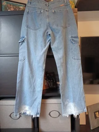 Pantalón Cargo Mujer Tiro Alto Lefties 34