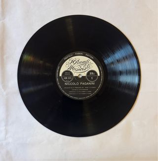 Niccolò Paganini - I Grandi Musicisti Fabbri LP