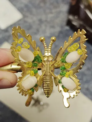 Pinzas para el pelo de Mariposa Vintage