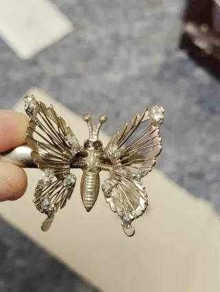 Pinzas para el pelo de Mariposa Vintage