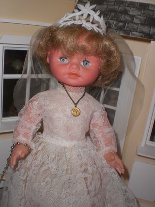 Muñeca Jesmar Comunión Años 60