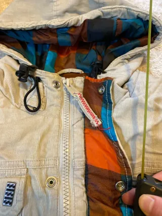 Chaqueta Billabong Pana Beige Vintage Talla S